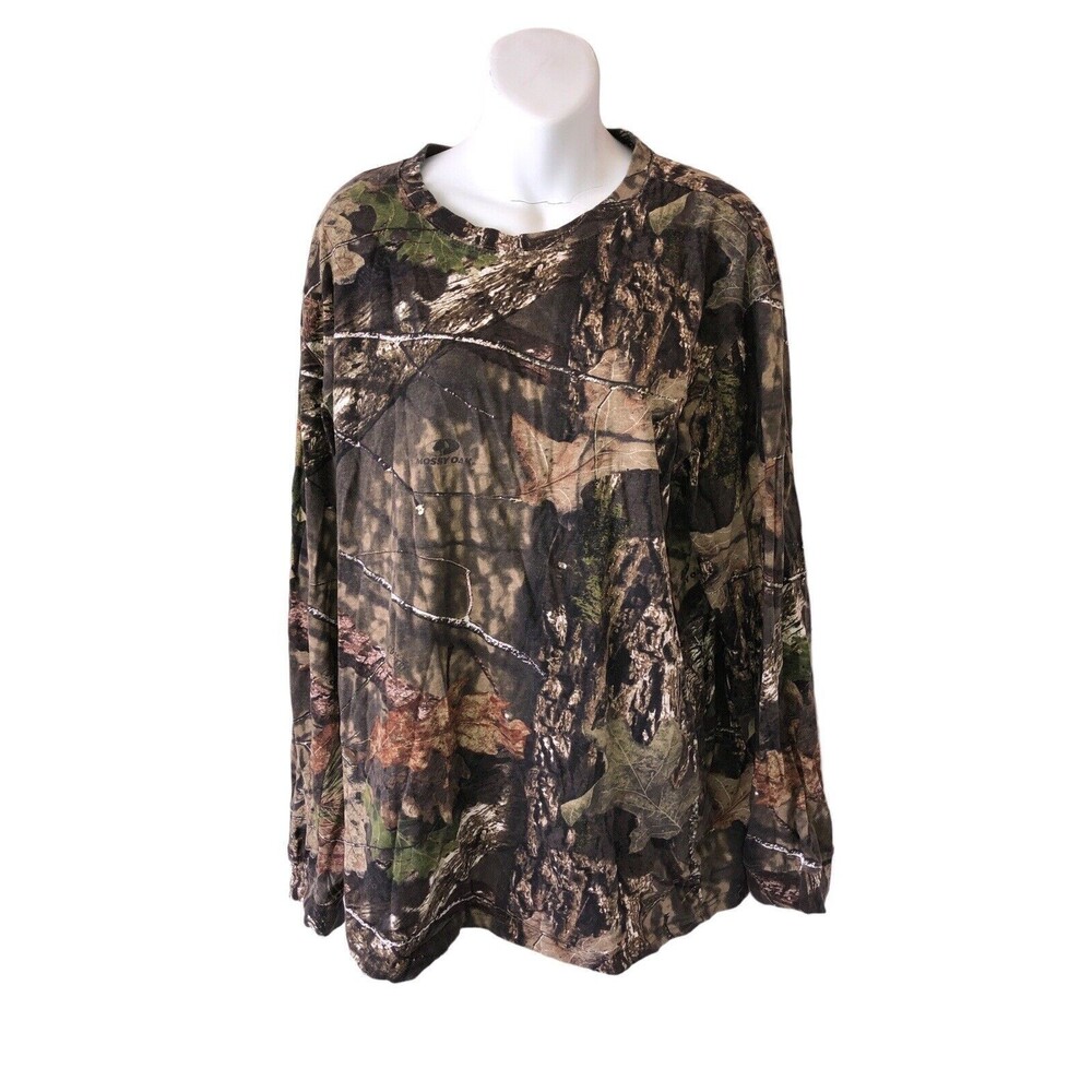 Magellan Outdoors Shirt Mens 2XL Camo Performance Long Sleeve RealTree Hunt Gear